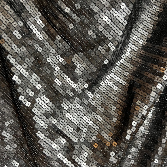 Talbots Sequin Top Cowl Neck Size Large Petite Holiday Party NWT - Picture 2 of 8